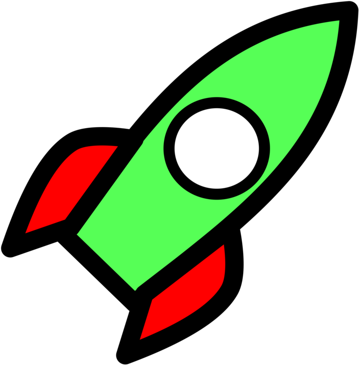 Water Rocket Animation Cartoon Spacecraft - Cartoon Rocket Ship (738x750), Png Download