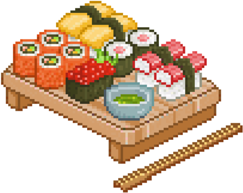 Tumblr N43g9pm61l1snc5kxo1 400 Tumblr Nn03qwrvqs1spu5iko1 - Cute Food Pixel Png (500x398), Png Download