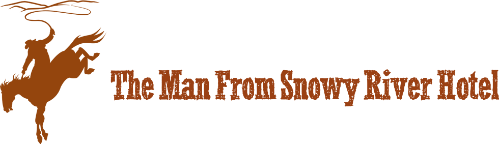 Man From Snowy River Hotel Logo (980x283), Png Download