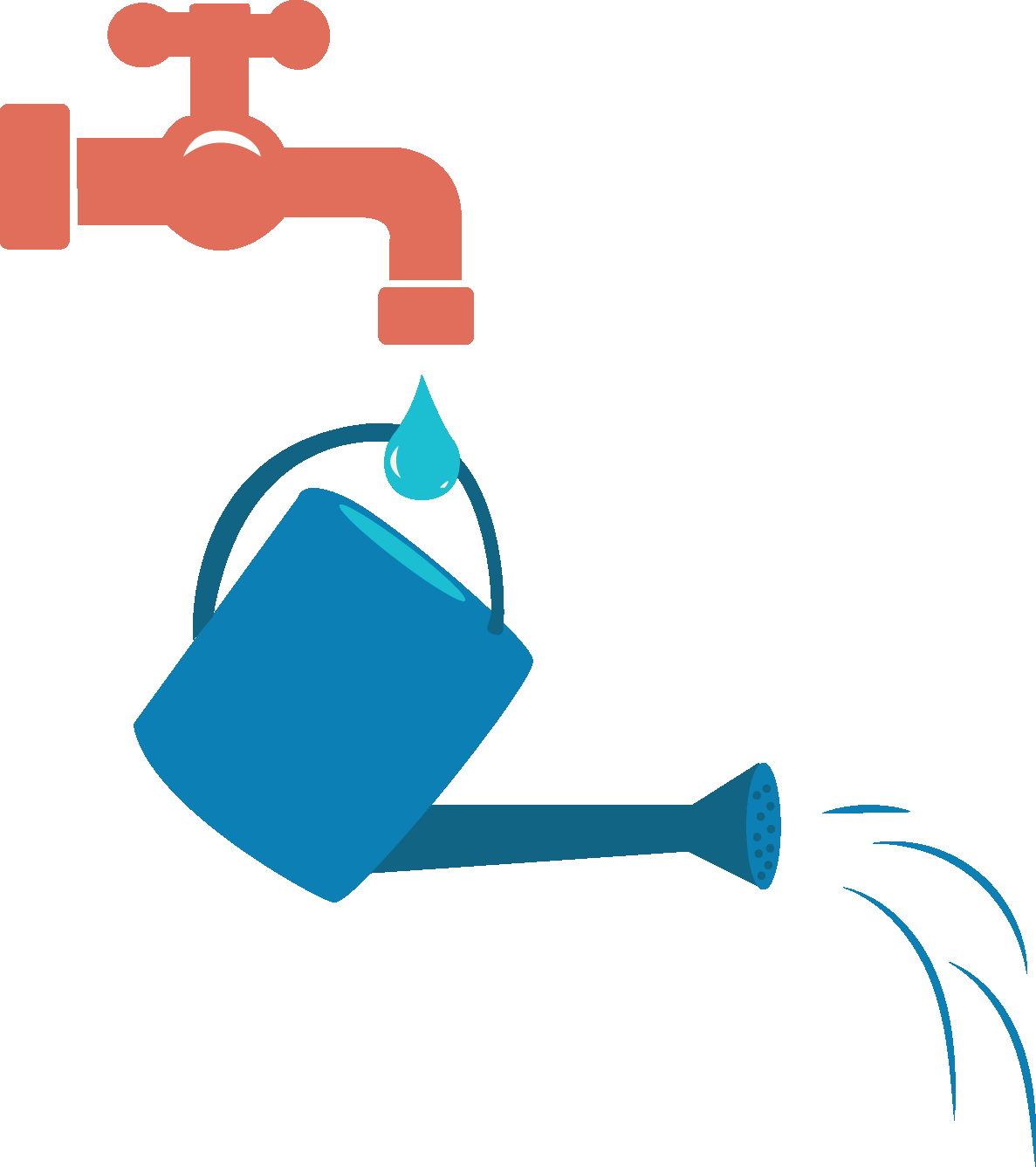 Save Water Png - Conserving Water Clip Art Png (1187x1337), Png Download
