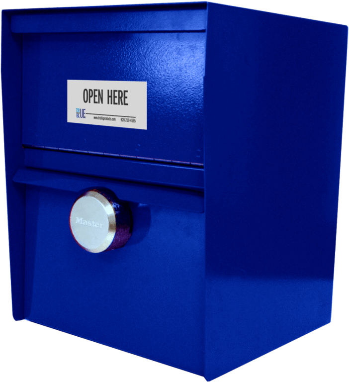 Large Secure Unmanned Locking Drop Box - Box (960x960), Png Download