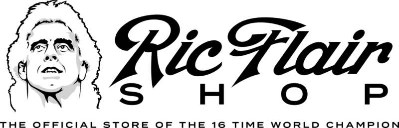 The Ric Flair Shop - Ric Flair Black And White (800x257), Png Download