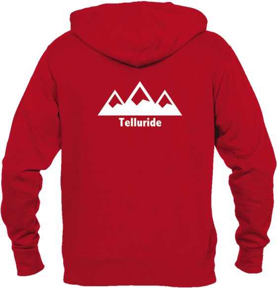 Ski Telluride, Colorado Snowy Mountain - Ski Tahoe, California Snowy Mountain - Women's Full-zip (600x600), Png Download