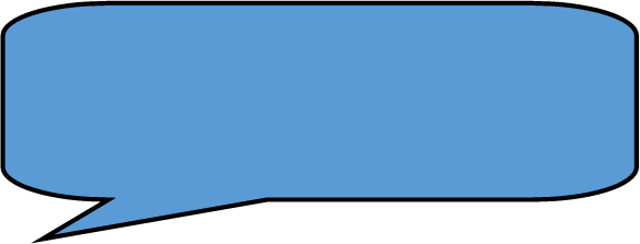 Dialogue Box Png - Electric Blue (584x223), Png Download