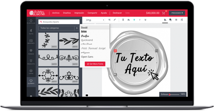 Aplicacion Tu Sello De Lacre - Diseño Para Sello De Lacre (768x421), Png Download