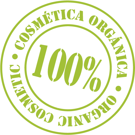 Aloe Vera, Argan, Rosehip And Jojoba Oil, Among Others, - 100% Organico Sello Png (640x640), Png Download