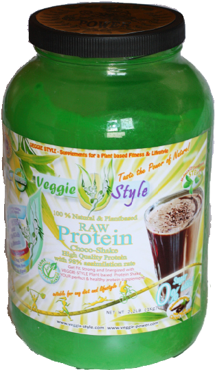 Veggie Style Vegan Supplement Protein Powder - Protein (430x660), Png Download