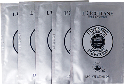 Shea Comforting Eye Patches - L Occitane Eye Patches (500x500), Png Download