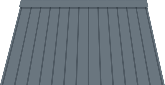 Standing Seam - Siding (560x288), Png Download