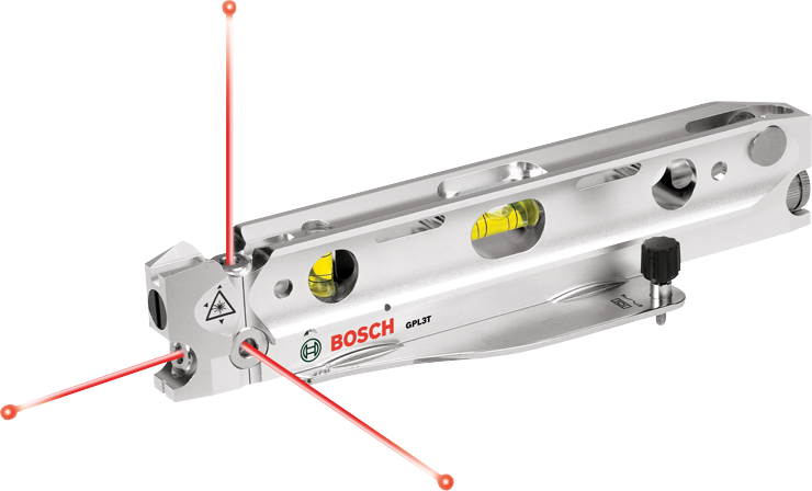 Gpl3t 3 Point Torpedo Alignment Laser - Bosch Gpl3t (740x448), Png Download