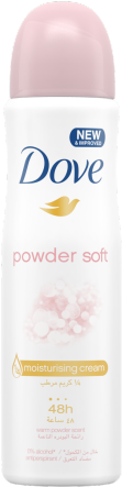 Dove Powder Soft Antiperspirant 150ml - Dove (459x460), Png Download
