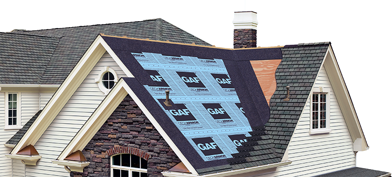 Images - Gaf Lifetime Roofing System (795x359), Png Download