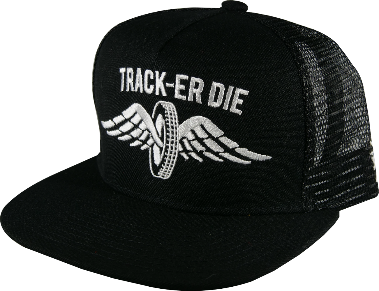 Wings Trucker - Black - Bones Vans The Original (1301x1000), Png Download