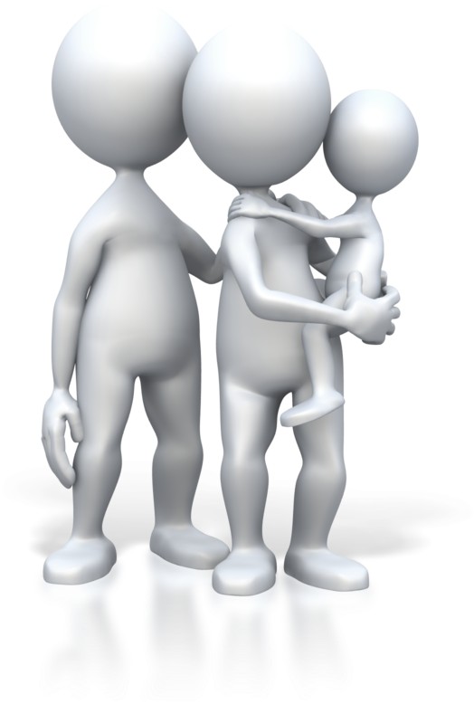 Stick Figure New Family 800 Clr - Stick Figure Family (600x800), Png Download