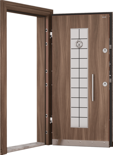 Metal Security Doors Emek Elite 053 Lahore - Safe Room (360x496), Png Download