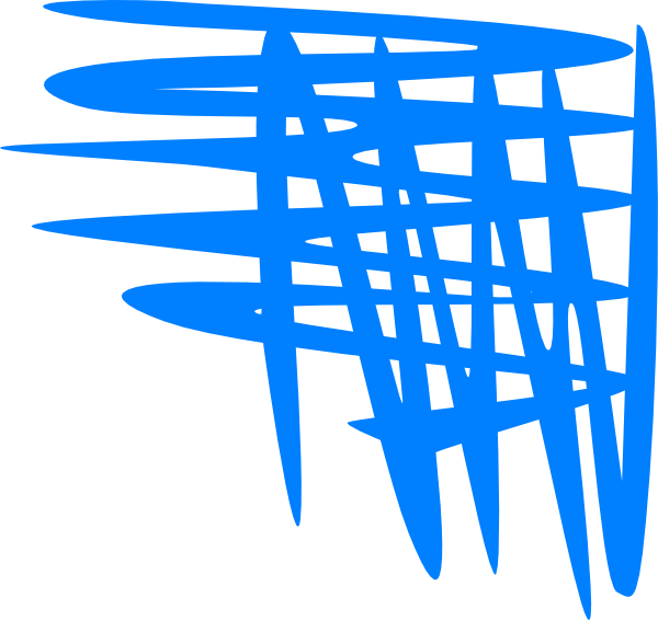 Blue Cross Hatch Shading Clip Art - Cross Hatch Transparent Png (600x566), Png Download