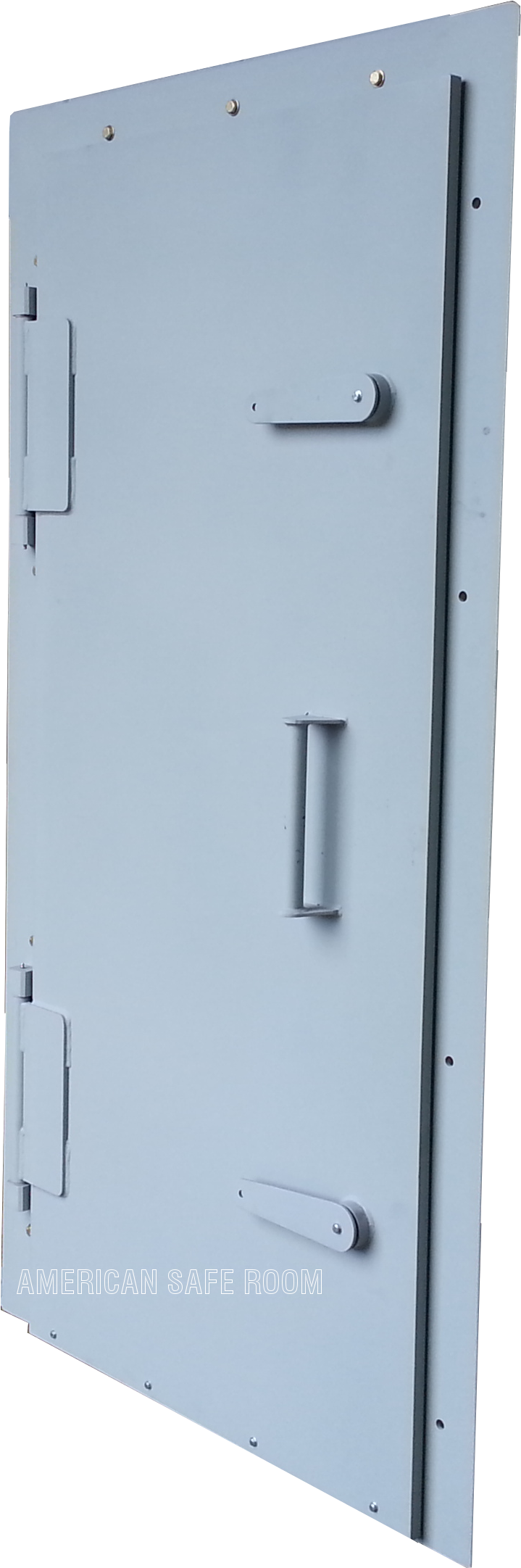 Plate Steel Or Fabricated Steel Blast Resistant Doors - Door (849x2241), Png Download