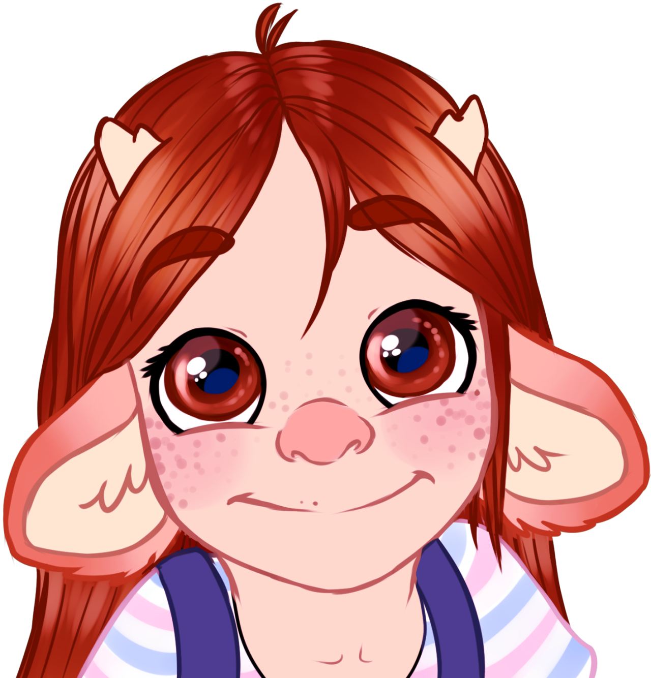 I Drew Baby Deer Mom To Cheer Myself Up - Cartoon (1280x1334), Png Download