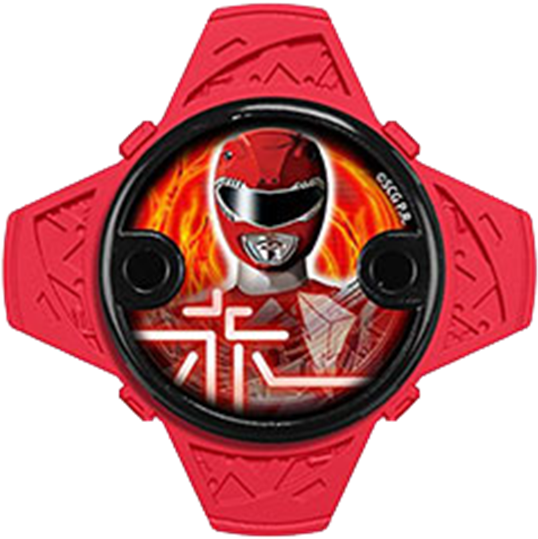 Mighty Morphin Red Ninja Power Star - Ninja Steel Green Ranger (1105x1106), Png Download
