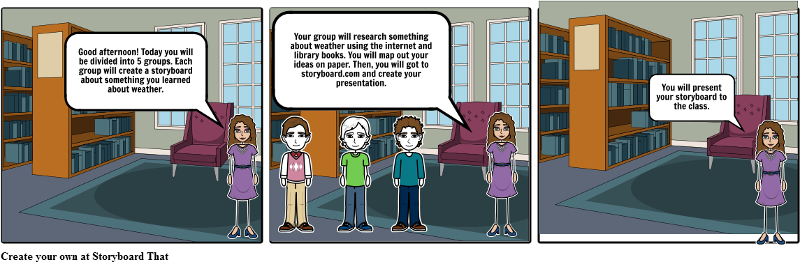 Weather Story Directions - Cartoon (1164x385), Png Download