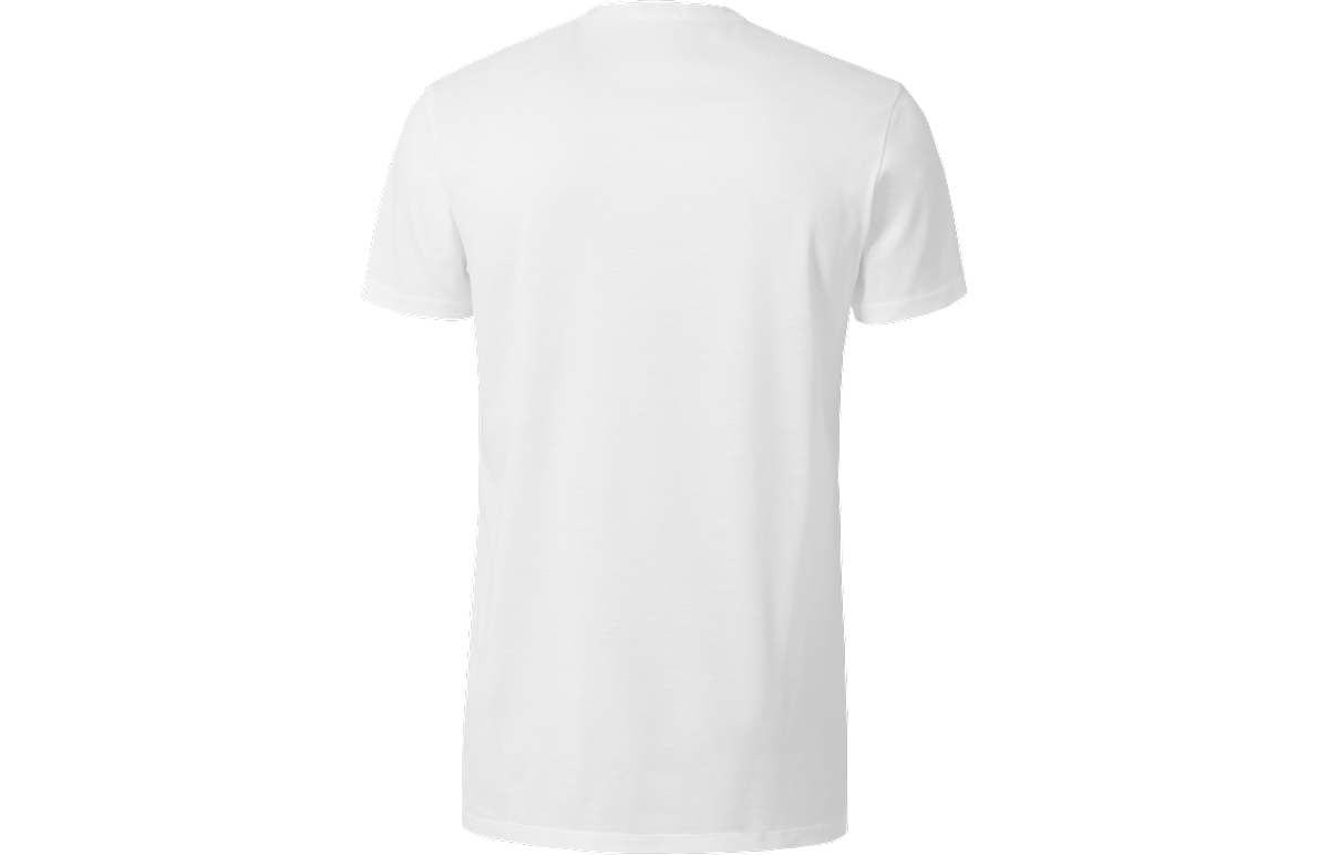 Camiseta Decote Em V Em Algodão Elasticizado - Microfiber Crew Neck T-shirt (1200x772), Png Download