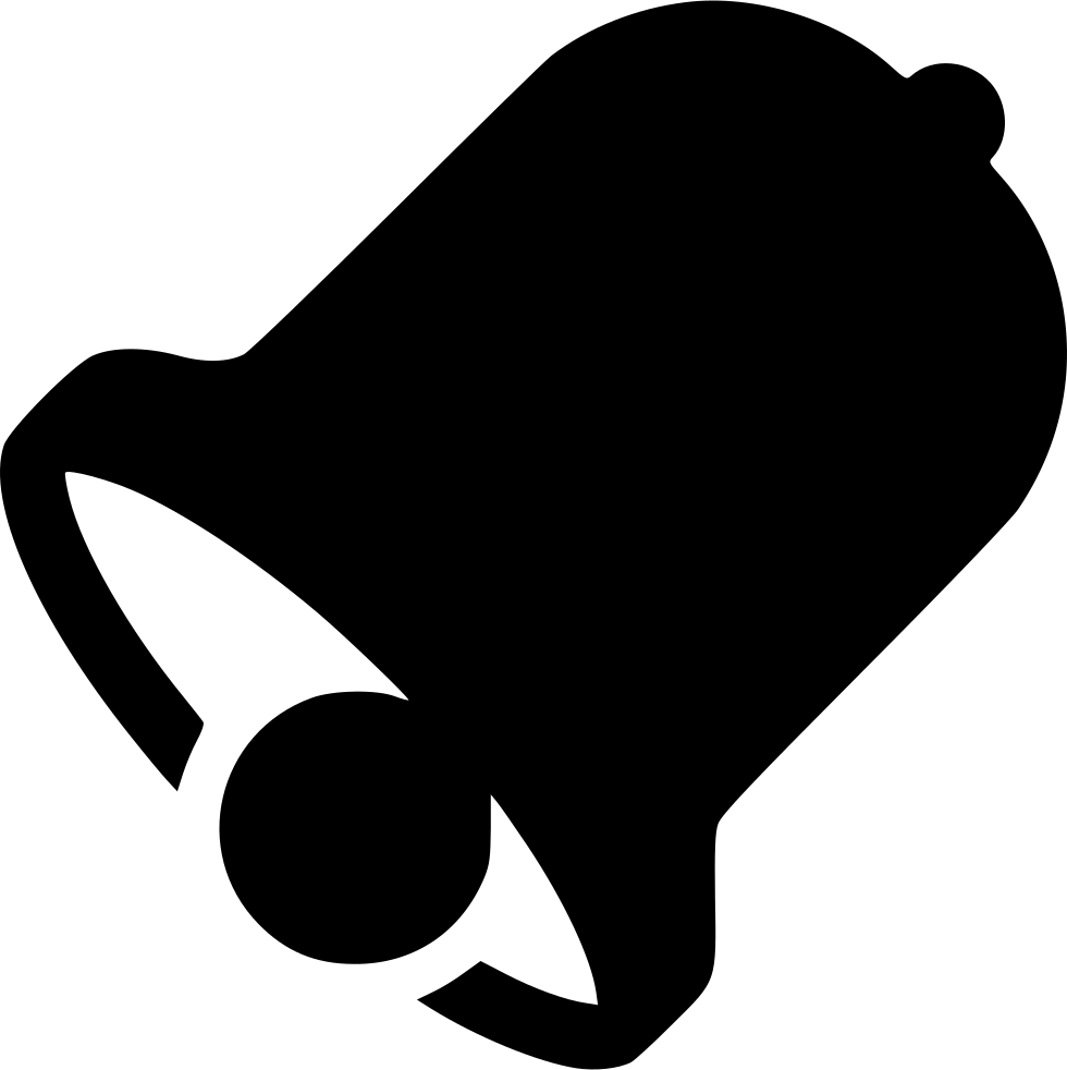 Bell Perspective Png Icon - Bell Siluet (980x982), Png Download