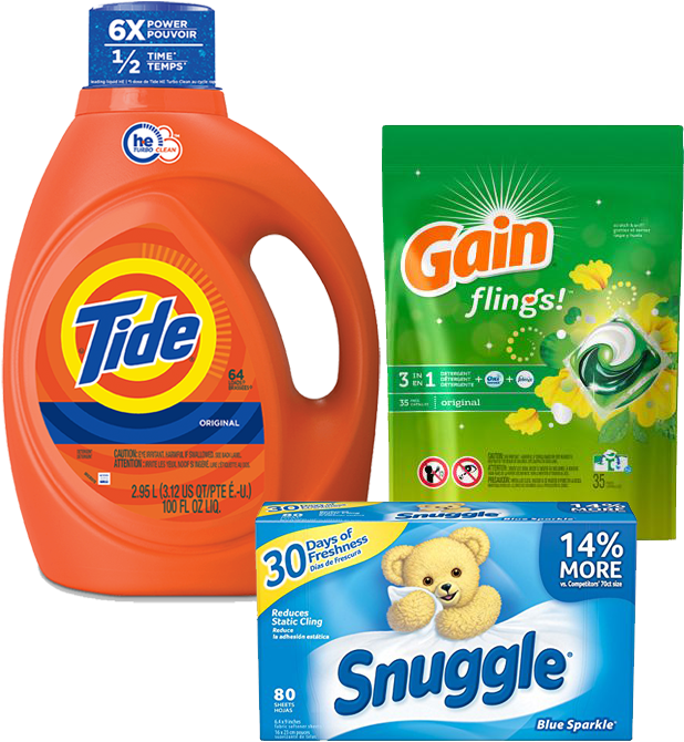 Laundry Coupons The Krazy Coupon Lady - Gain Laundry Detergent Flings 31 Ct (750x750), Png Download