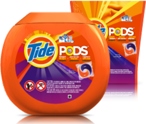Image Of Tide Pods Spring Meadow Detergent Stain Remover - Tide Printable Coupon 2018 (470x470), Png Download