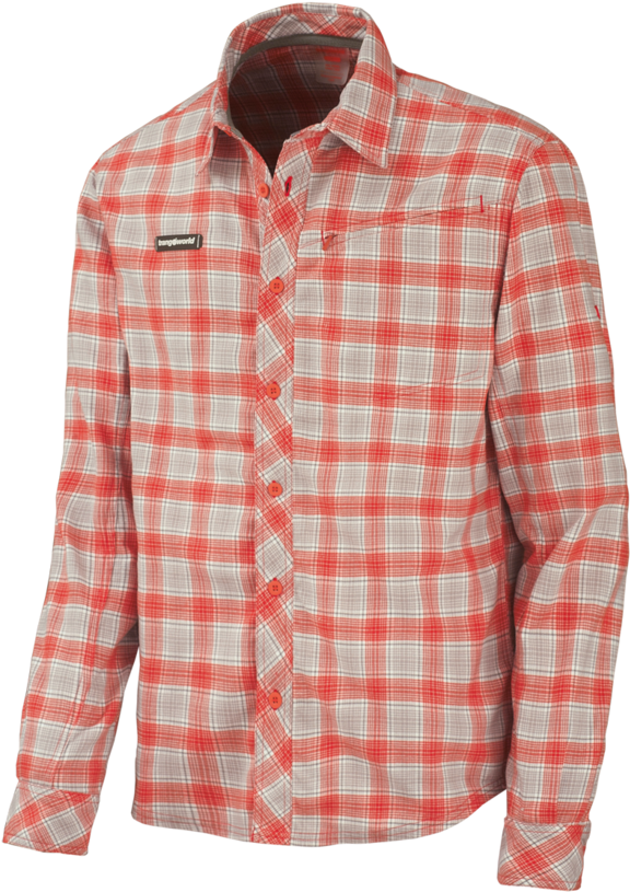 Camisa Trangoworld Ammer Rojo - Trangoworld Ammer M (724x1000), Png Download