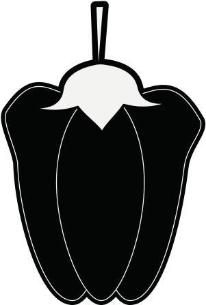 Vector Free Bell Pepper Vegetable Icon Image Icons - Icon (550x550), Png Download