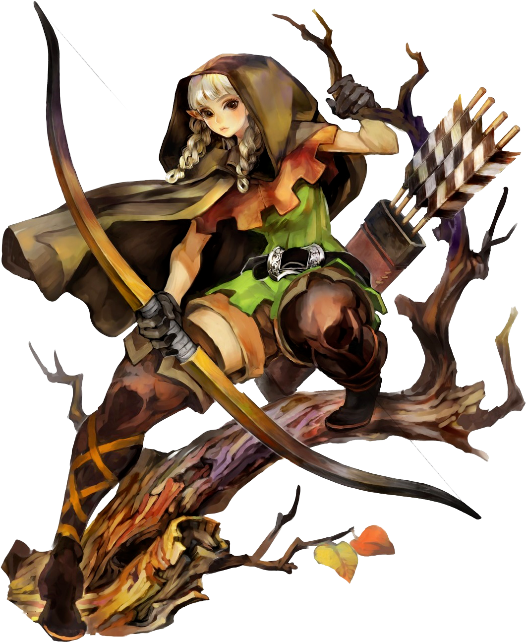 Dc - Elf - Dragon's Crown Pro (1135x1335), Png Download