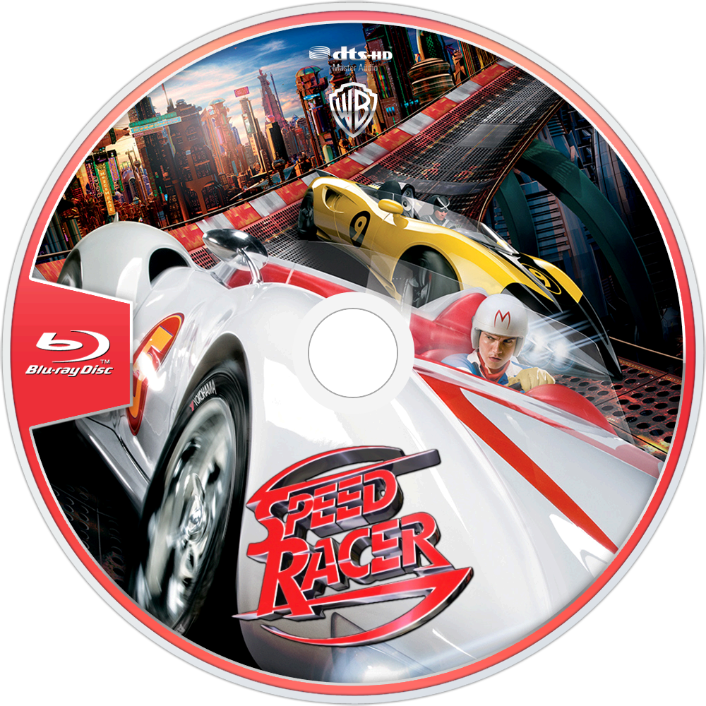 Speed Racer Bluray Disc Image - Speed Racer (1000x1000), Png Download
