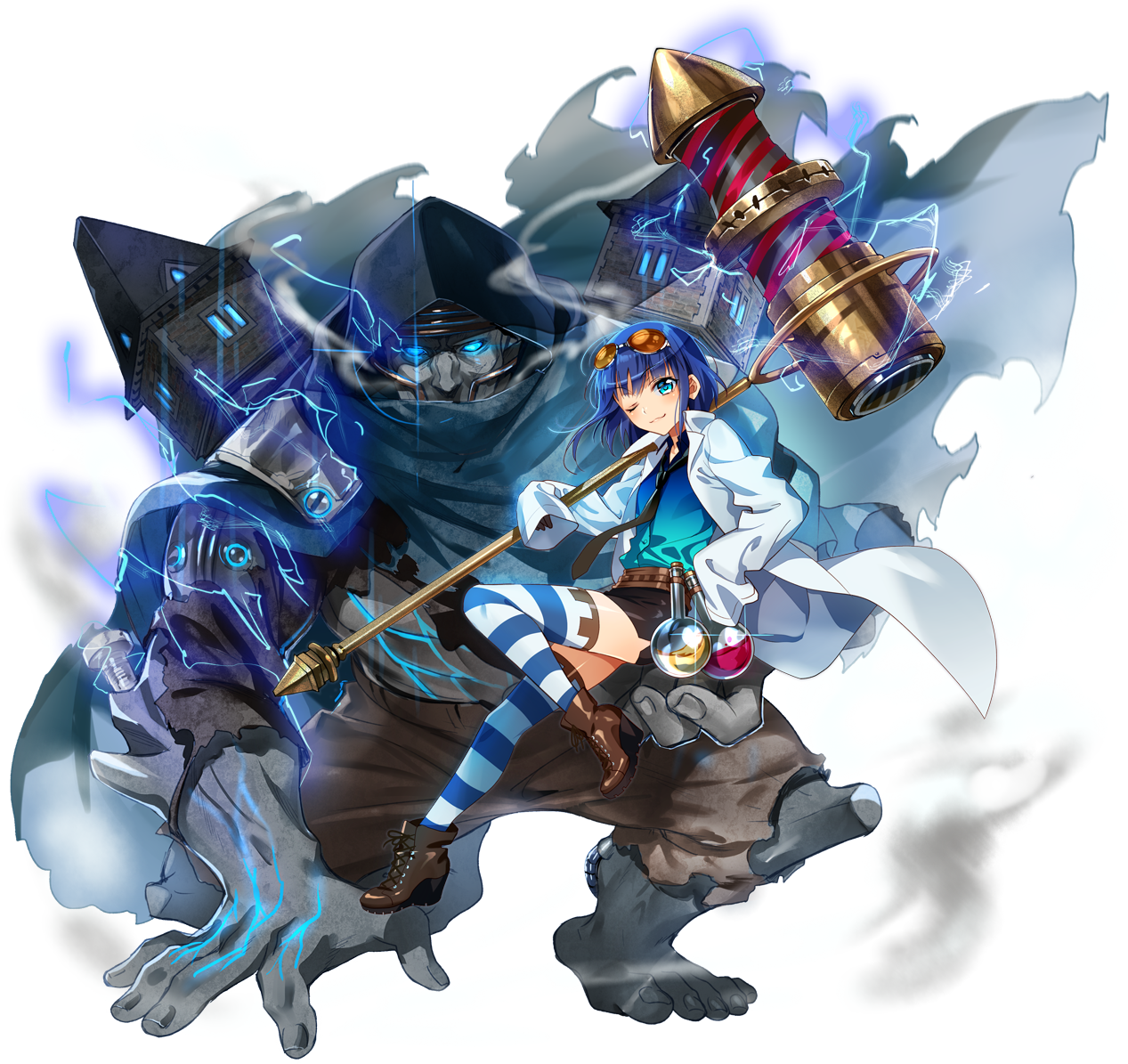 Frankenstein - Frankenstein Shiro Project (1267x1195), Png Download