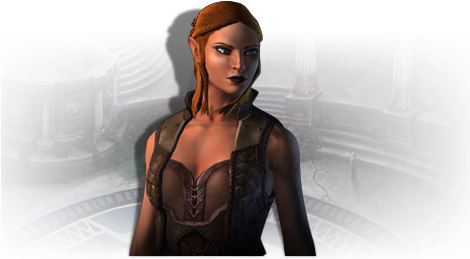 Half-elf - Female Half Elf D&d Ranger (469x272), Png Download