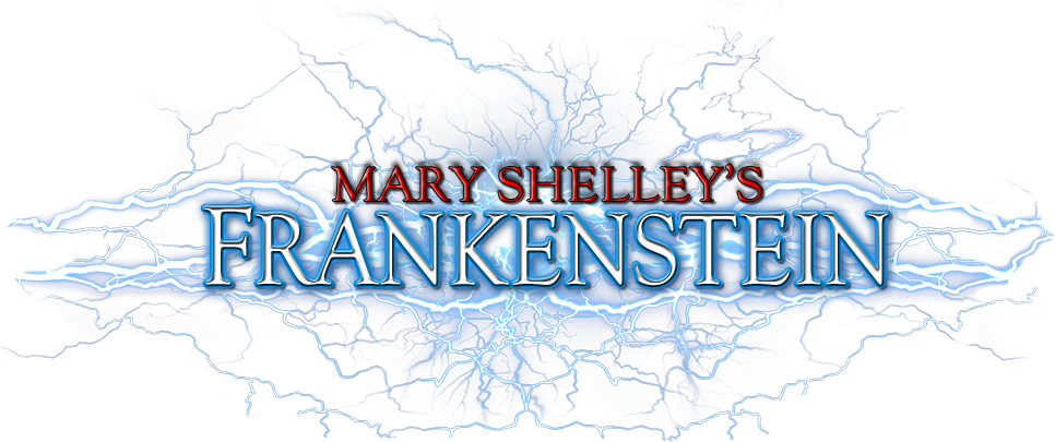 Mary Shelley's Frankenstein Wheel - Mary Shelley's Frankenstein Logo (1007x427), Png Download