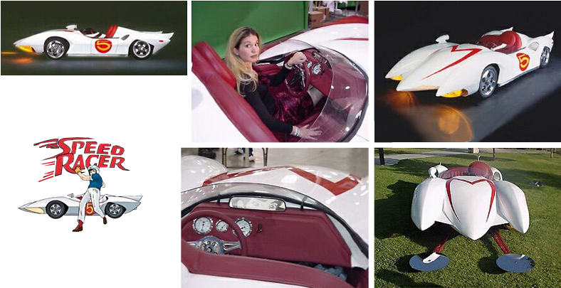 Gotham Garage's Speed Racer Mach 5 Replica Built By - Mark Towle Gotham Garage (800x448), Png Download