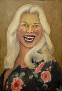 17 Famous People Paintings 2nd Part Www - Actor (300x400), Png Download