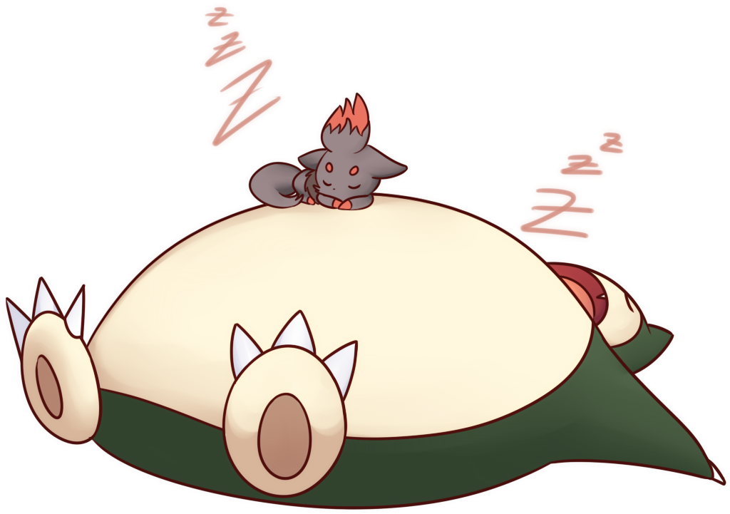 Banner Download Sleeping Transparent Cute - Cartoon (1100x846), Png Download