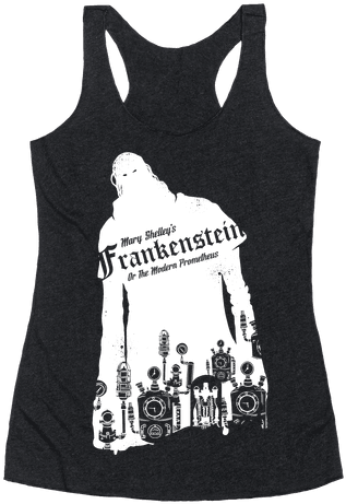 Mary Shelley's Frankenstein Racerback Tank Top - Tequila T Shirt (484x484), Png Download