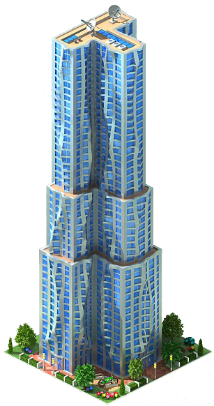 Beekman Tower - Beekman Tower Megapolis (307x582), Png Download