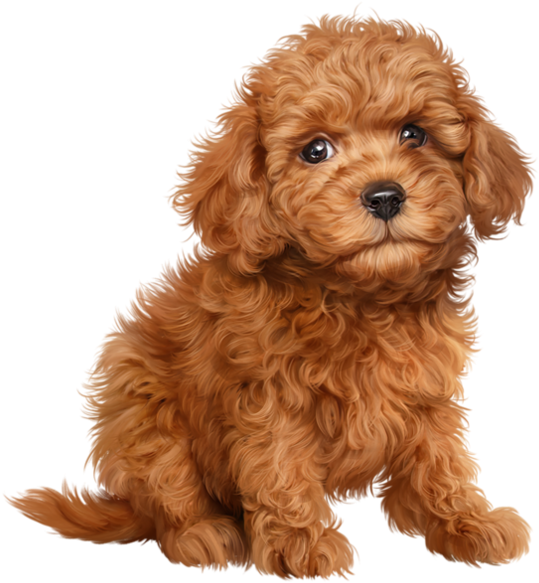 Graphic Royalty Free Stock Chiens Puppies Wallpapers - Cavalier King Charles Spaniel And Guinea Pig (600x795), Png Download