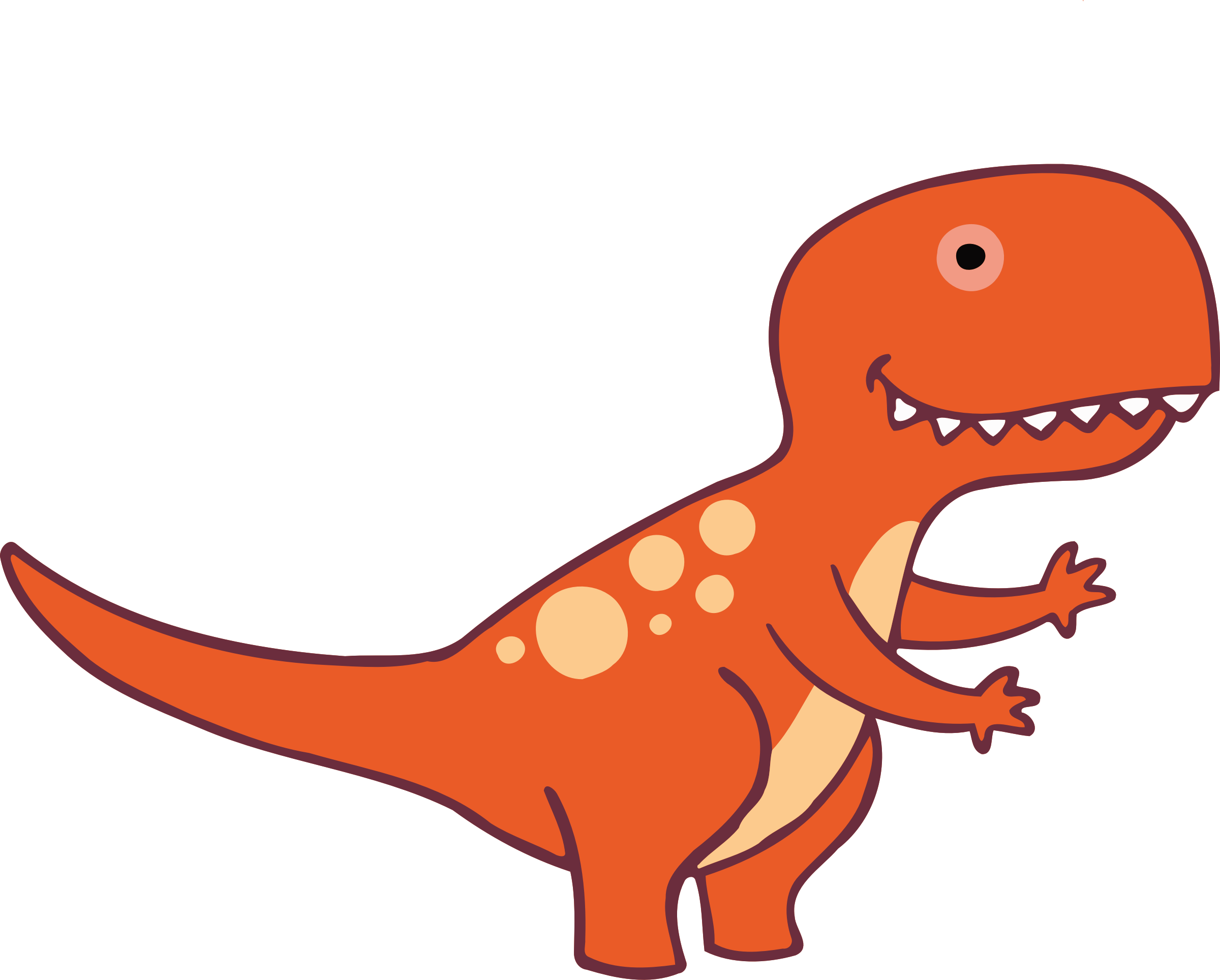 Big Image - Png Clip Art Dinosaur (2400x1928), Png Download