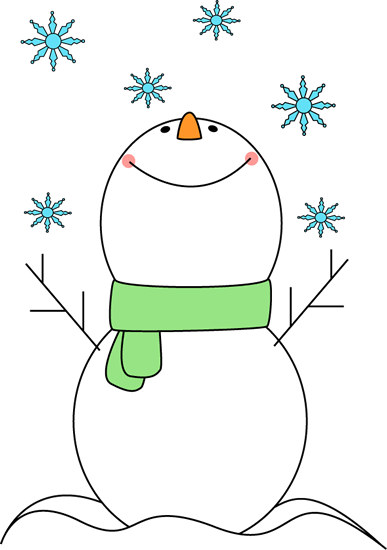Snowman Clipart, Cute Graphics Png, Winter Snowmen, - Cute Snowflake Clipart (387x550), Png Download