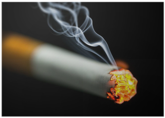Lit End Of Cigarette (400x400), Png Download