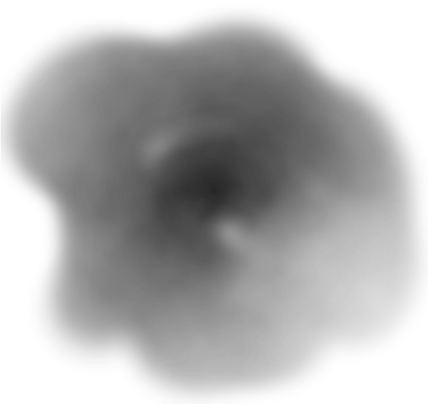 Free Cigar Smoke Png - Monochrome (600x600), Png Download