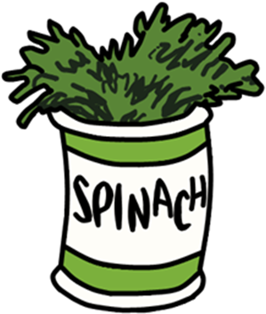 Jpg Black And White Gang Roblox - Popeye El Marino Espinaca (352x352), Png Download