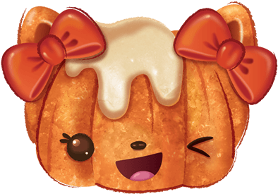 Penelope Pumpkin - Cartoon (445x430), Png Download