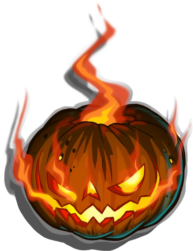 Flaming Pumpkin - Wiki (940x1273), Png Download