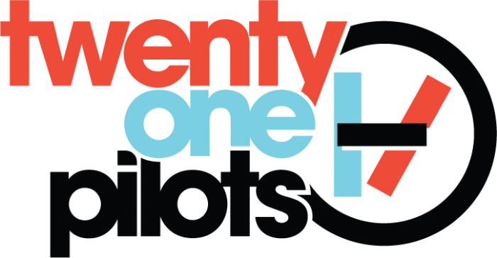 Twenty One Pilots Png Transparent Image - Twenty One Pilots Logo Drawing (700x364), Png Download