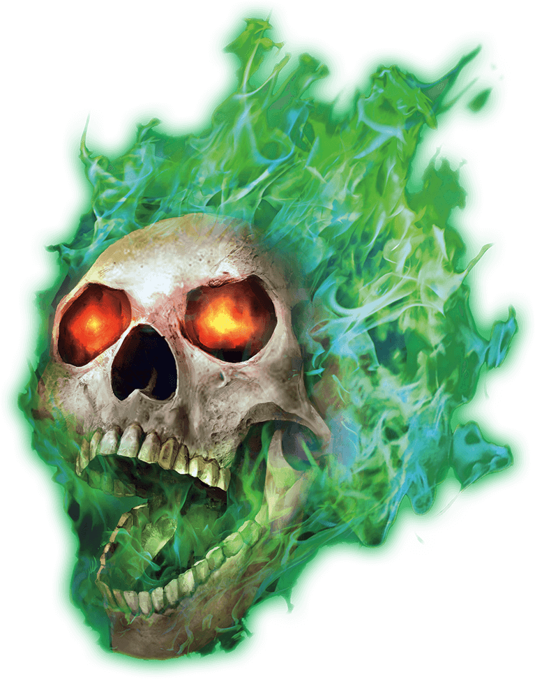 Flameskull - D&d Flameskull (770x1000), Png Download